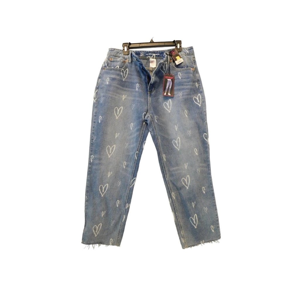 NWT NOBO Size 15 Super Highrise Slim Straight Womens Blue Jeans #O-3-66-G